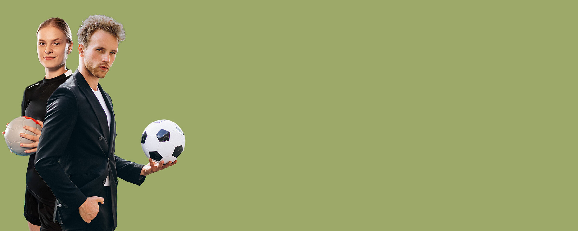 Junge und Mädchen: Fußall-Frühtraining und Handball-Frühtraining Junge und Mädchen: Fußall-Frühtraining und Handball-Frühtraining